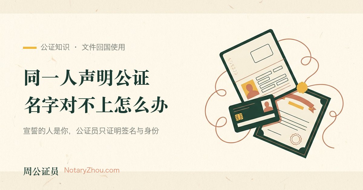 插图：一本翻开的护照、一张证件卡与一份带印记的证书叠放在一起，几条细线绕过它们汇向同一个点